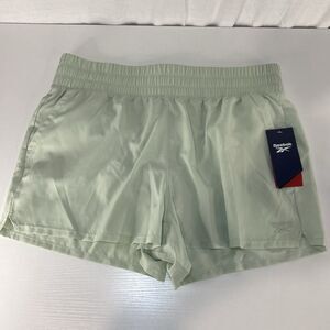 NWT Reebok Women’s Running Shorts Sprinter Style Seafoam Green Size Large